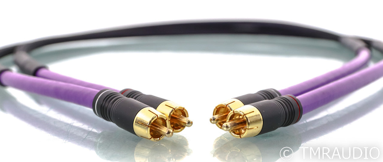 Basis Audio PSTT RCA Cables; 1m Pair Interconnects; Perfect Signal Transmission