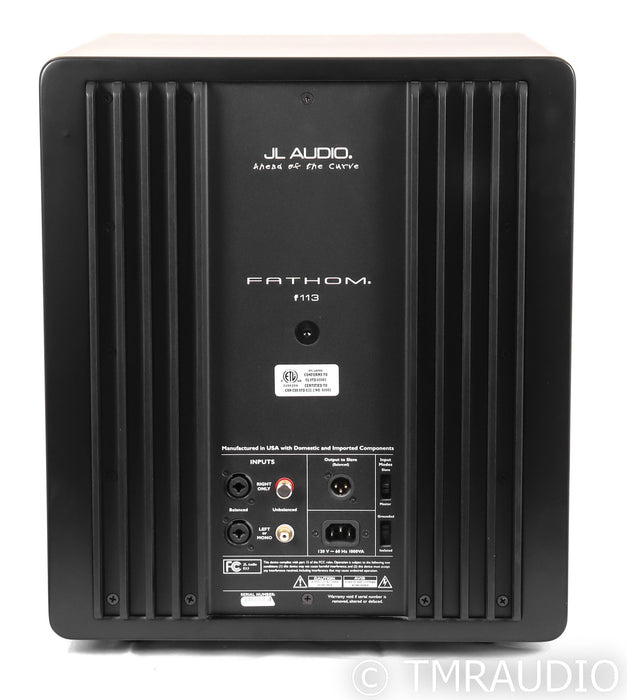 JL Audio Fathom F113 13.5" Powered Subwoofer; Satin Black
