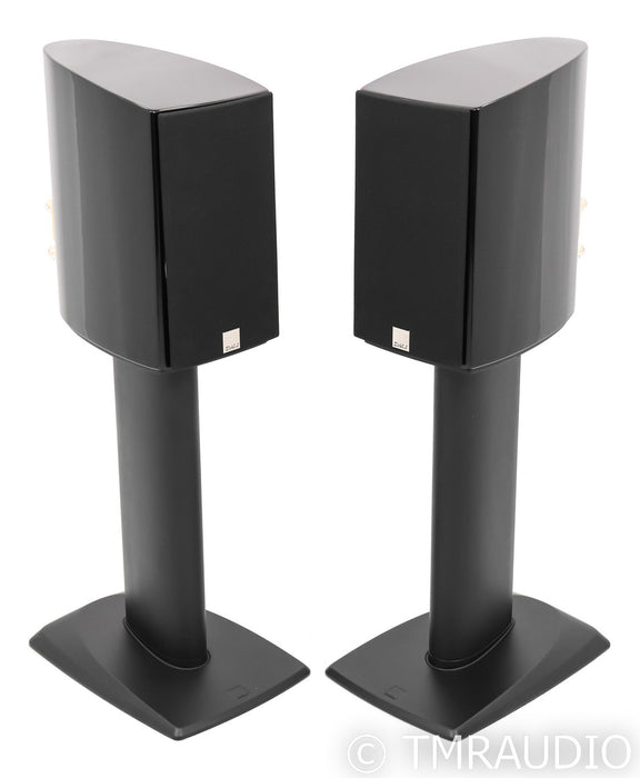 Dali Epicon 2 Bookshelf Speakers; Gloss Black Pair w/ Stands