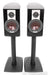 Dali Epicon 2 Bookshelf Speakers; Gloss Black Pair w/ Stands