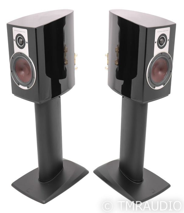 Dali Epicon 2 Bookshelf Speakers; Gloss Black Pair w/ Stands