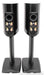 Dali Epicon 2 Bookshelf Speakers; Gloss Black Pair w/ Stands