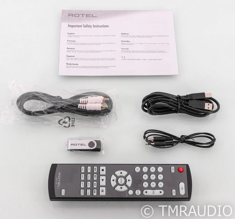 Rotel DT-6000 CD Player / DAC; Silver (Open Box)