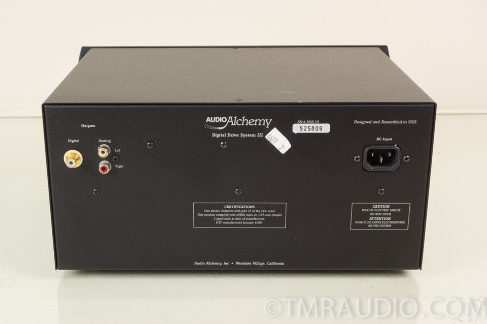 Audio Alchemy Digital Drive System iii
