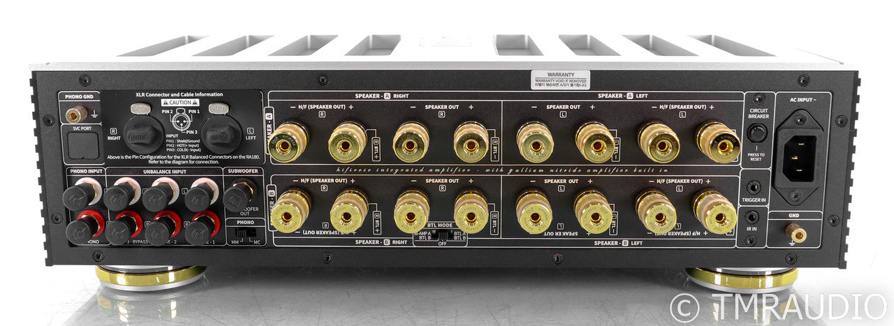 HiFi Rose RA180 Stereo Integrated Amplifier; RA-180 (Open Box)