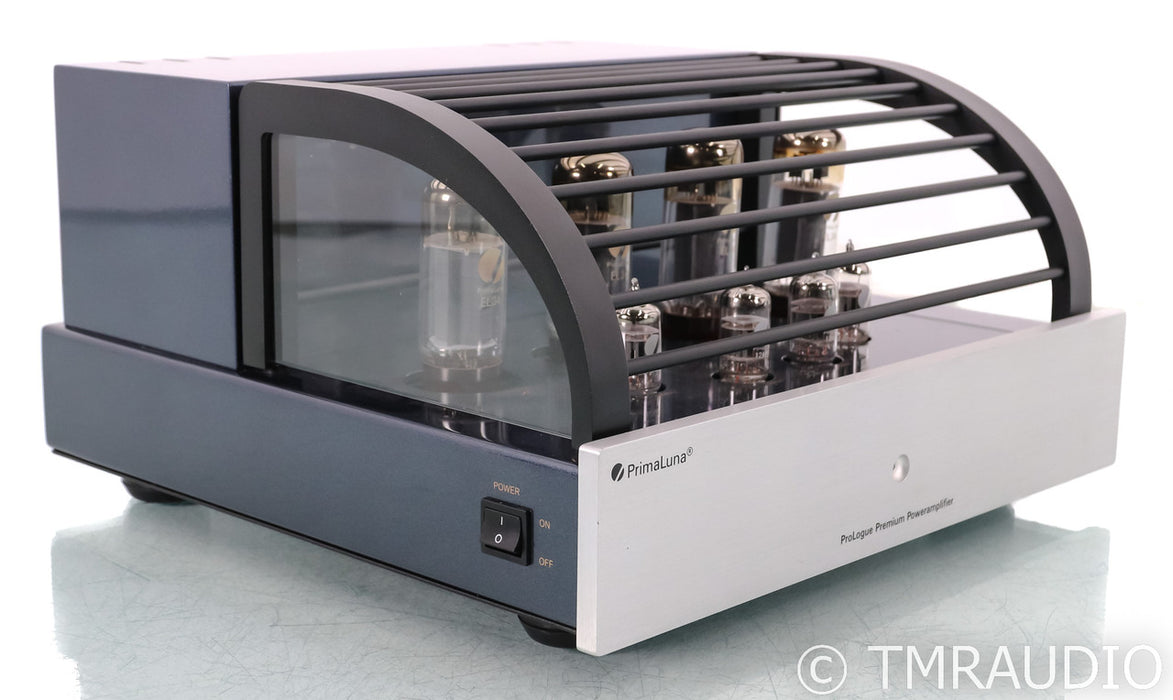 PrimaLuna ProLogue Premium Stereo Tube Power Amplifier; Silver