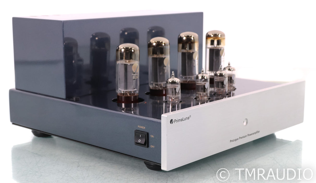 PrimaLuna ProLogue Premium Stereo Tube Power Amplifier; Silver