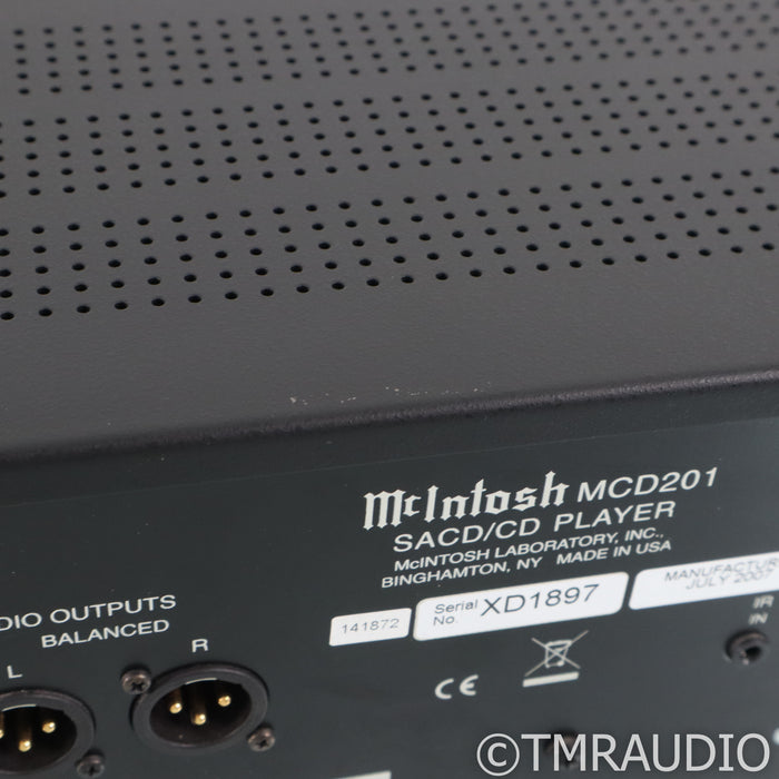 McIntosh MCD201 SACD/CD Player