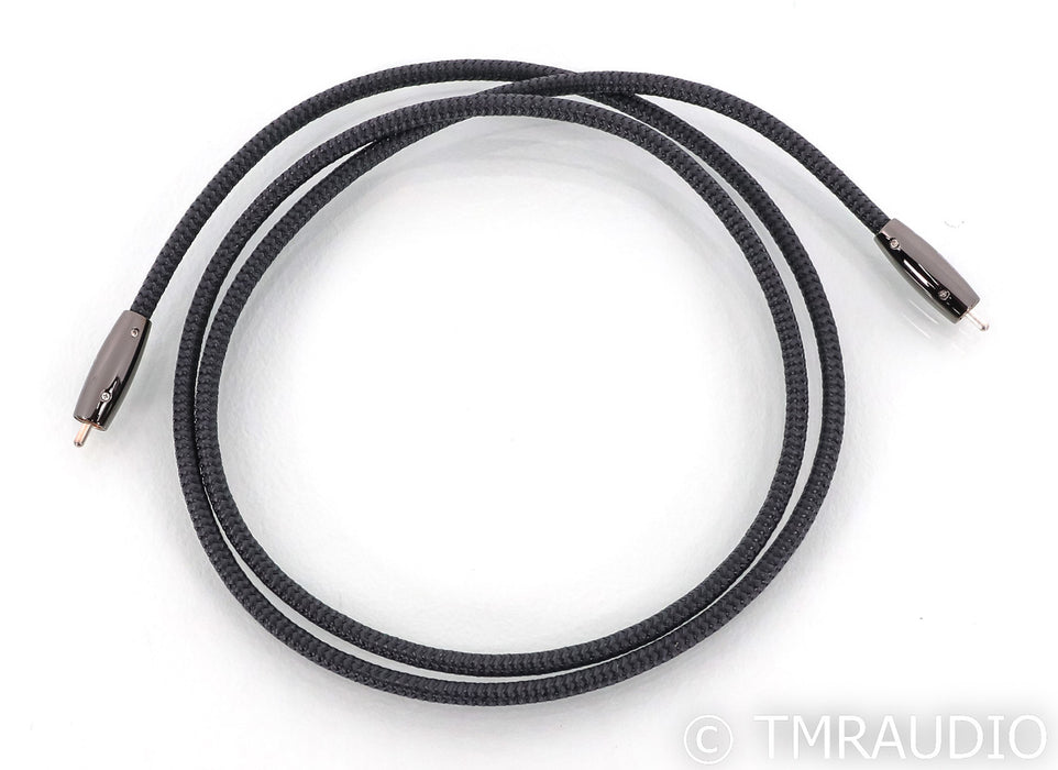 AudioQuest Carbon  RCA Digital Coaxial Cable; Single 1.5m Interconnect