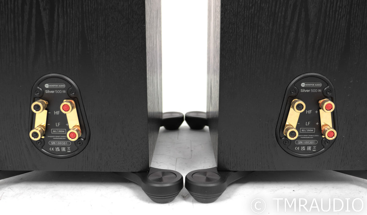 Monitor Audio Silver 500 7G Floorstanding Speakers; Black Oak Pair