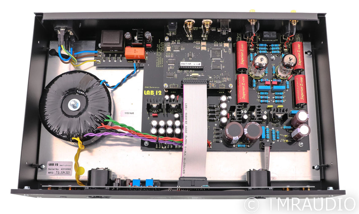 Lab12 dac1 Reference R2R Tube DAC; D/A Converter; Black