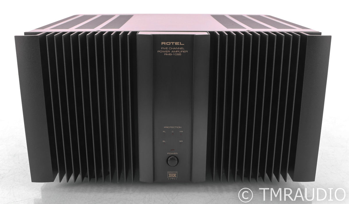 Rotel RMB-1095 5-Channel Power Amplifier; RMB1095; Black — The Music Room
