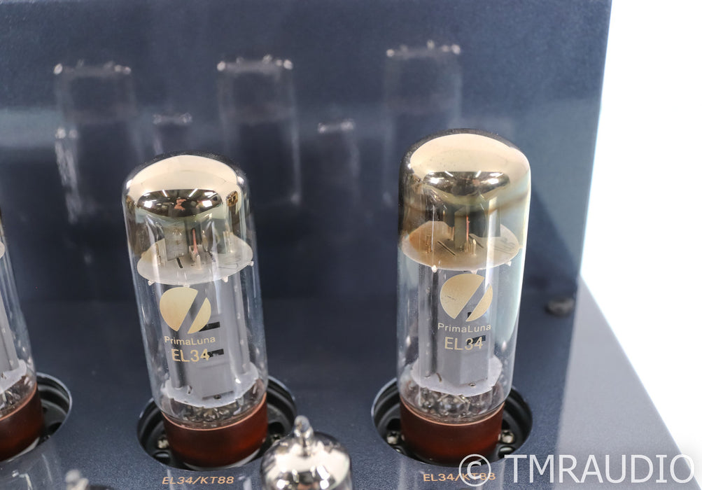 PrimaLuna ProLogue Premium Stereo Tube Power Amplifier; Silver