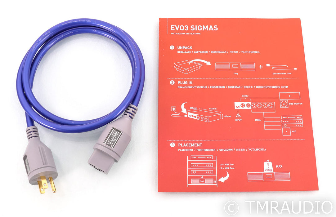 IsoTek EVO 3 Sigmas AC Power Line Conditioner; Black