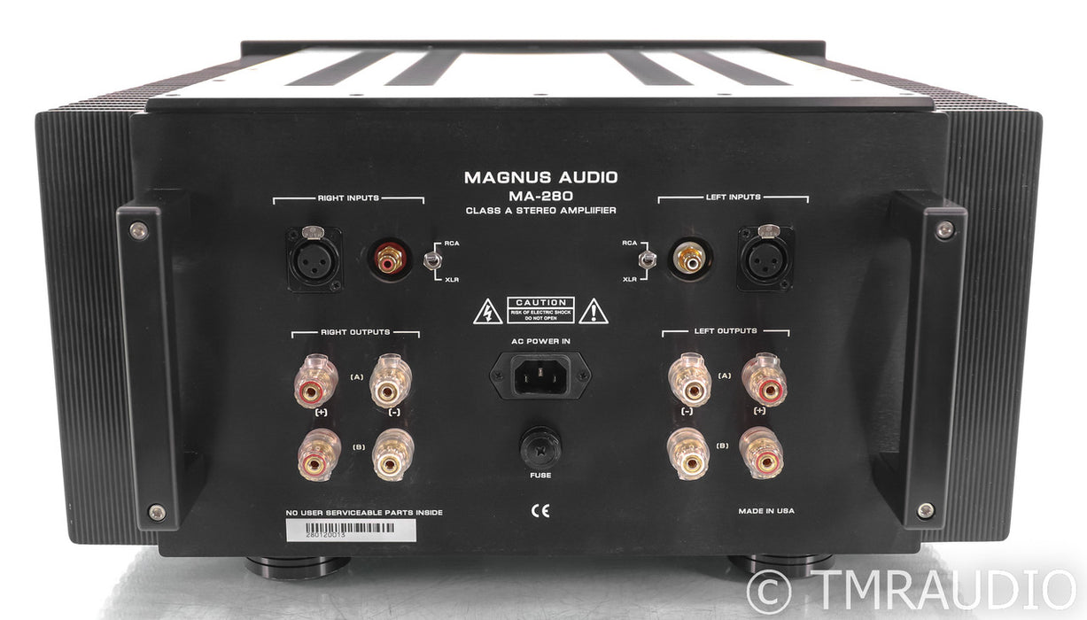 Magnus Audio MA-280 Stereo Power Amplifier; MA280