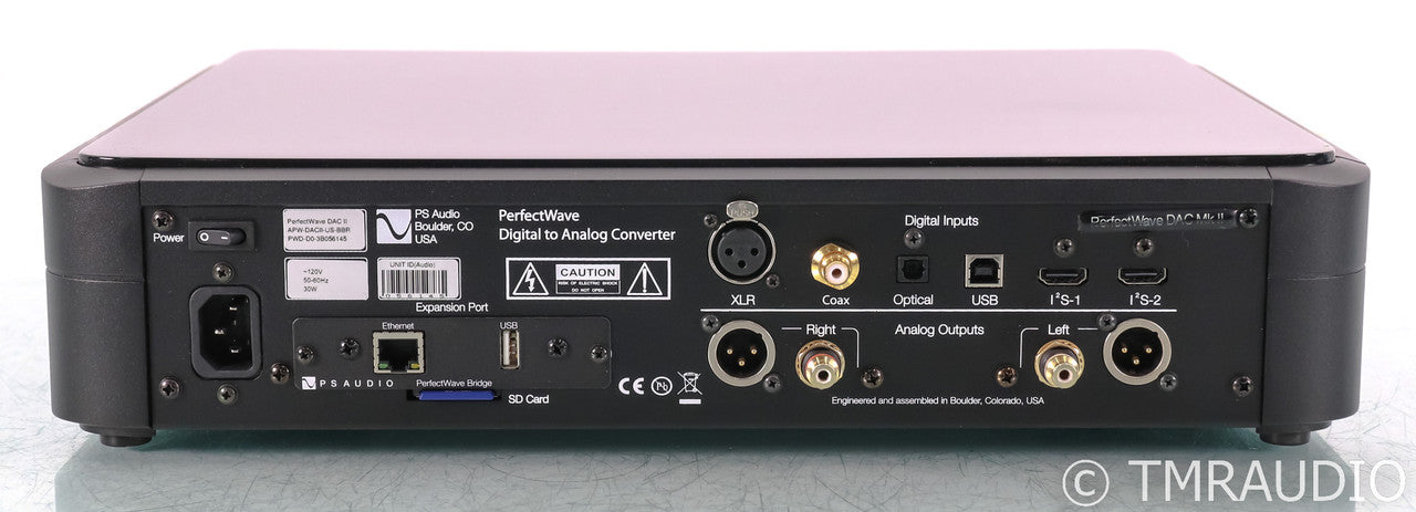 PS Audio PerfectWave DirectStream DAC; DSD; Bridge II; Remote; Black