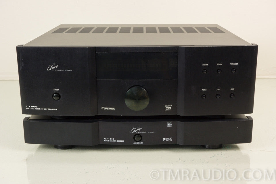Chiro Kinergetics Research C-800 Dual Zone Preamp / Process w/ C5.1 Decoder