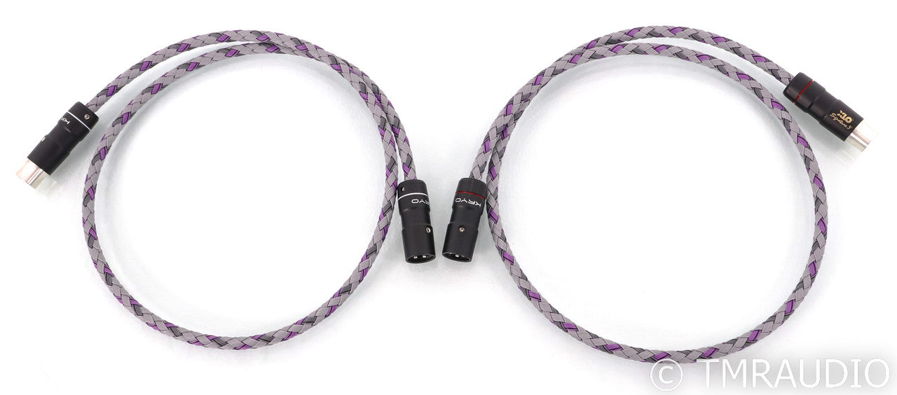 XLO Signature 3 XLR Cables; 1m Pair Balanced Interconnects