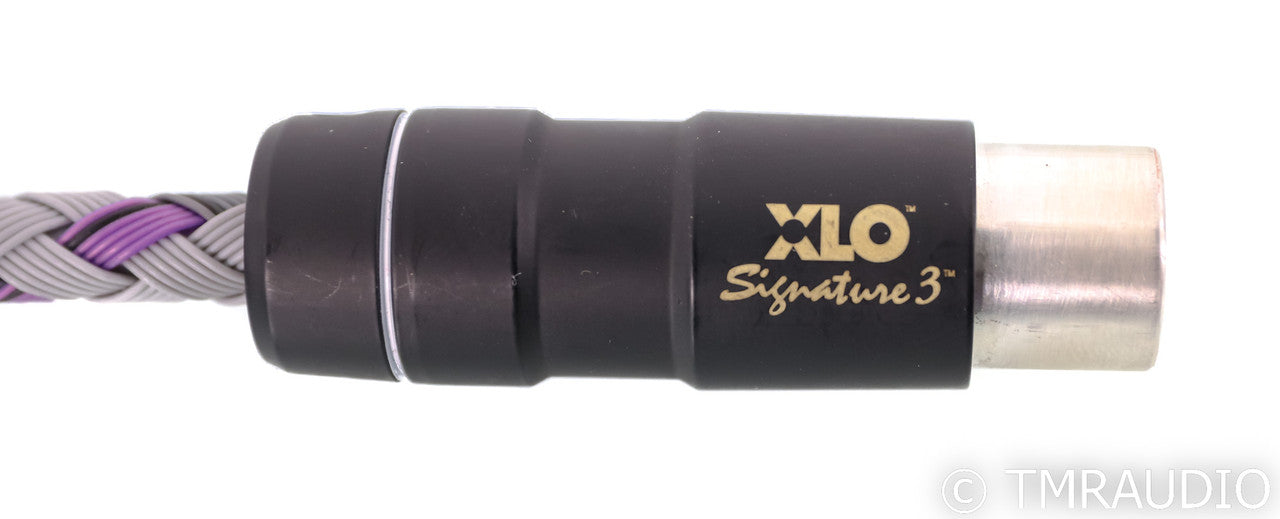 XLO Signature 3 XLR Cables; 1m Pair Balanced Interconnects