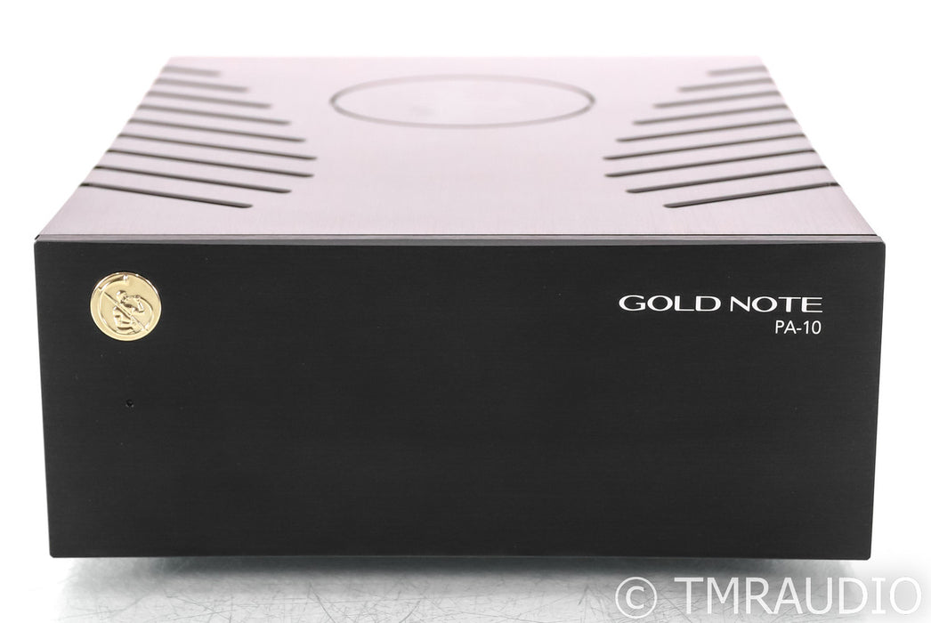 Gold Note PA-10 Stereo Power Amplifier; Black; PA10