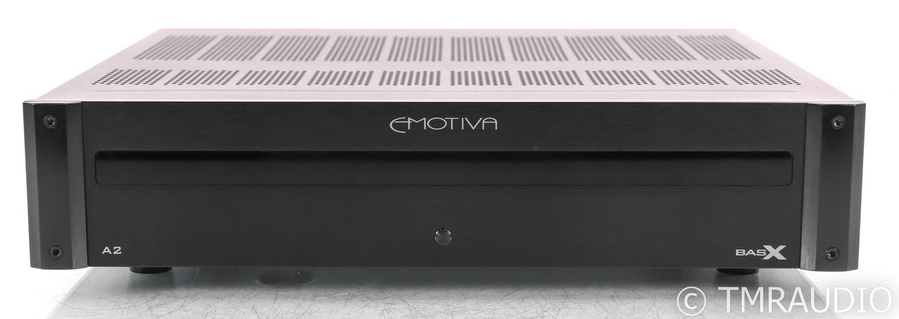 Emotiva BasX A2 Stereo Power Amplifier; A-2; Black