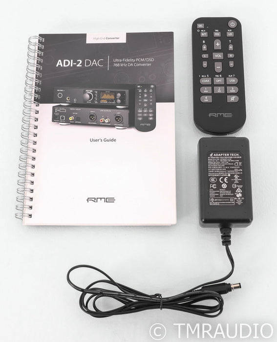 RME ADI-2 DAC FS; Remote; Black; D/A Converter