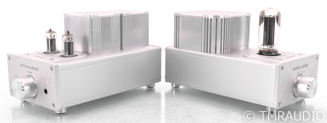Woo Audio WA6SE Gen 2 Tube Headphone Amplifier; WA-6 Special Edition; Silver
