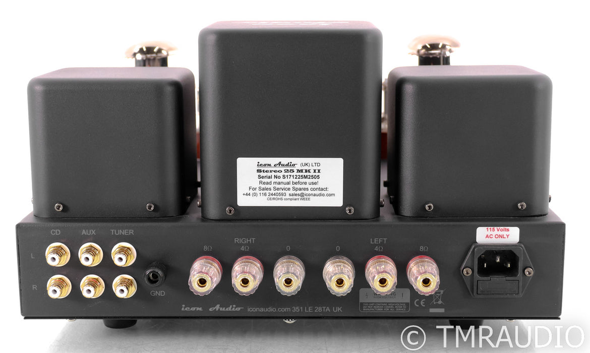Icon Audio Stereo 25 MkII Stereo Tube Integrated Amplifier