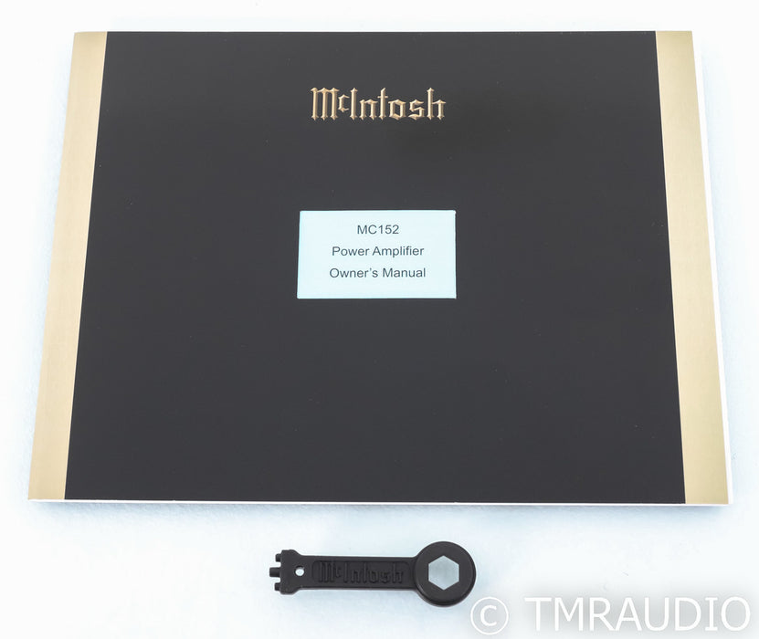 McIntosh MC152 Stereo Power Amplifier; MC-152