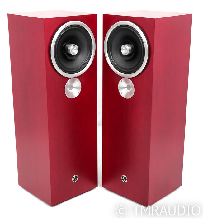 Zu Audio Omen Dirty Weekend Floorstanding Speakers; Sangria Maple Pair