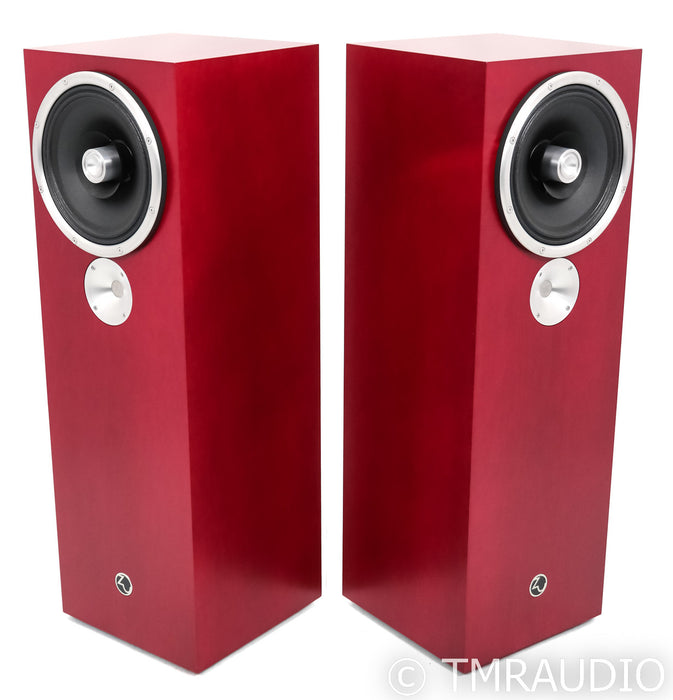 Zu Audio Omen Dirty Weekend Floorstanding Speakers; Sangria Maple Pair