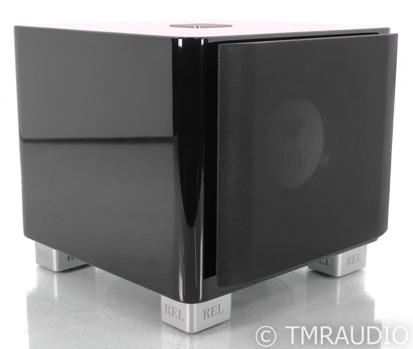 REL T7x 8" Powered Subwoofer; T-7x; Piano Black