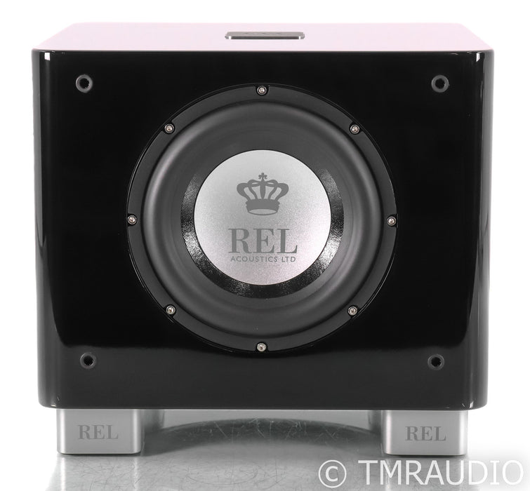 REL T7x 8" Powered Subwoofer; T-7x; Piano Black