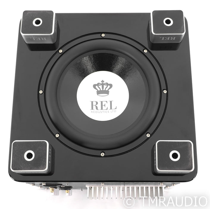 REL T7x 8" Powered Subwoofer; T-7x; Piano Black