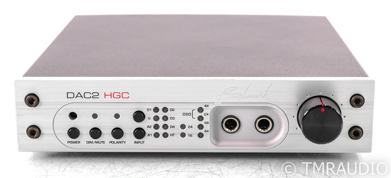 Benchmark DAC2 HGC DAC; D/A Converter; Silver; Remote