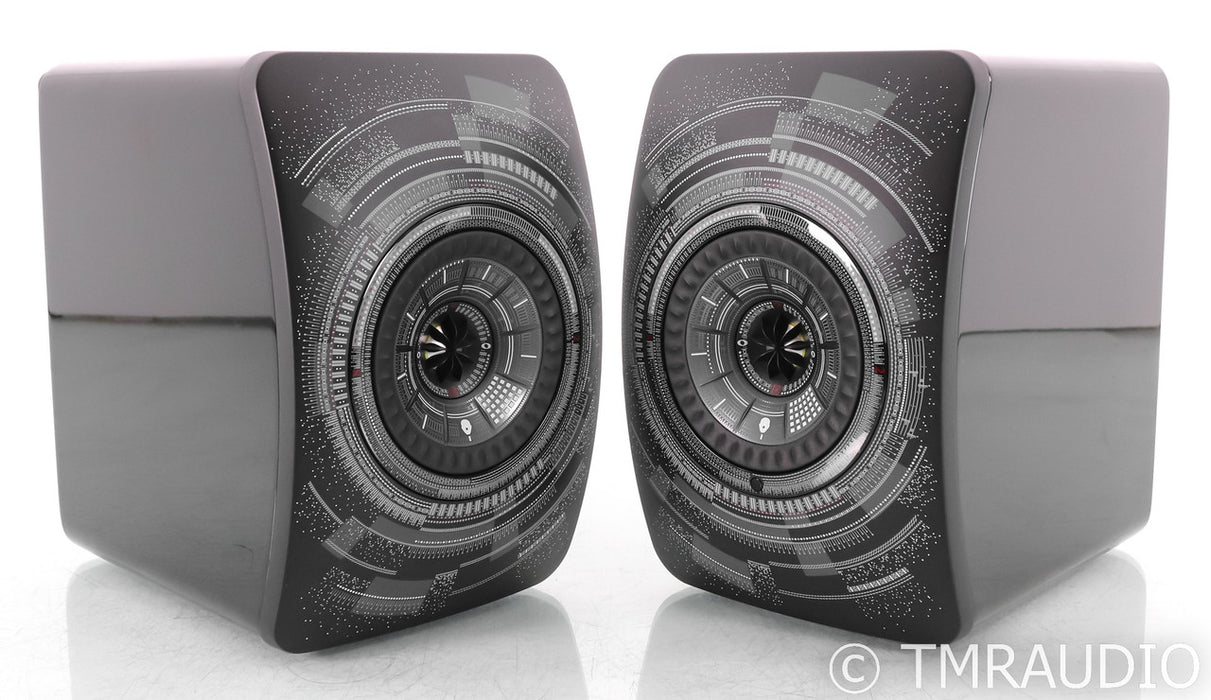 KEF LS50 Wireless Nocturne Edition Bookshelf Speakers; Pair; LS50W