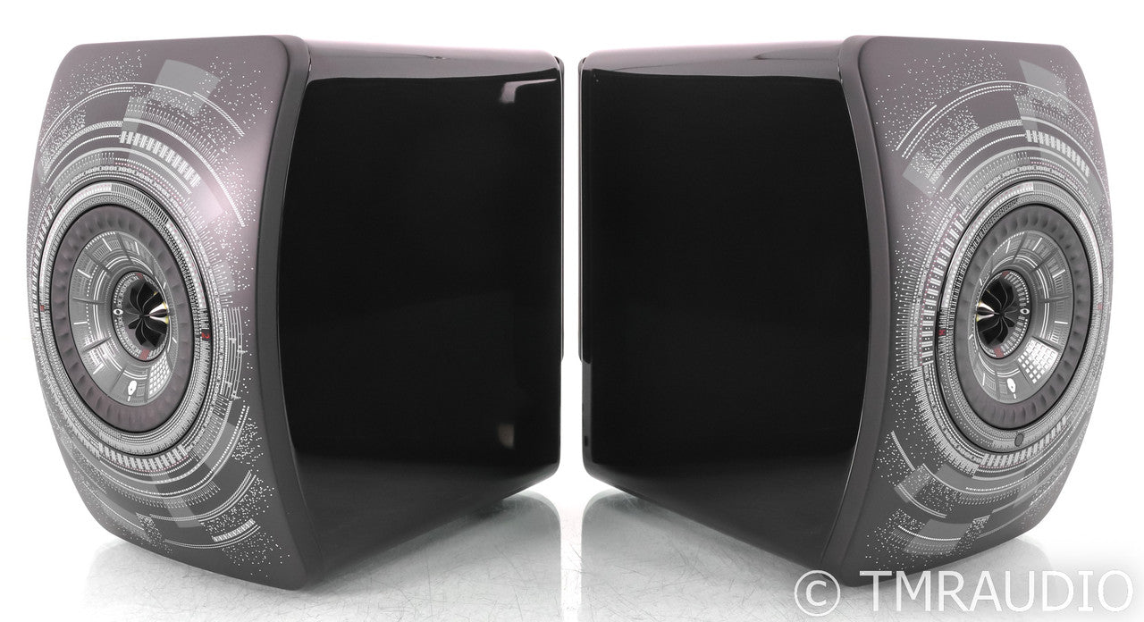 KEF LS50 Wireless Nocturne Edition Bookshelf Speakers; Pair; LS50W