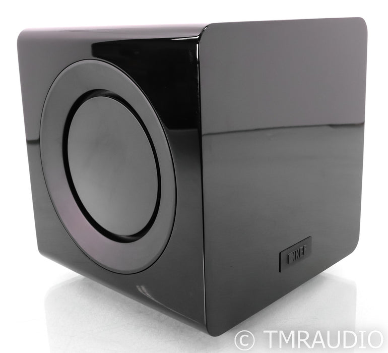 KEF KF92 Dual 9" Powered Subwoofer; Gloss Black; KF-92