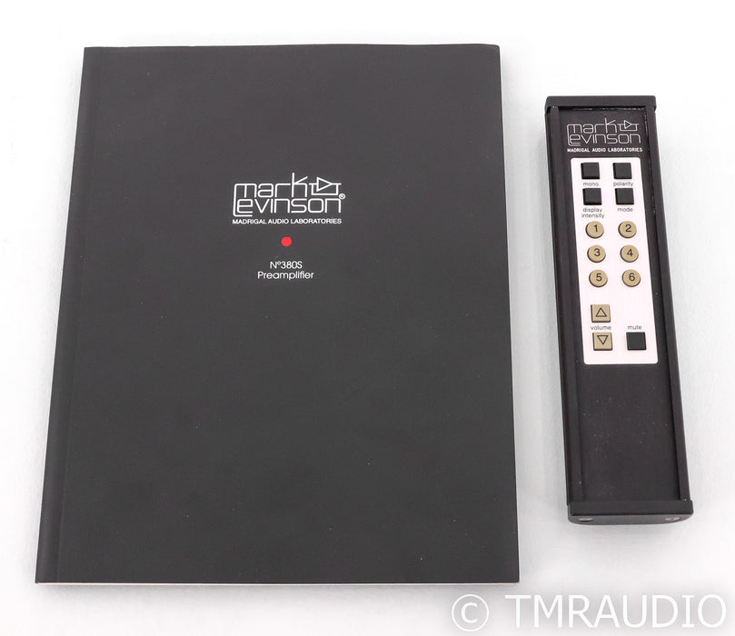 Mark Levinson No. 380S Stereo Preamplifier; Remote; 380-S