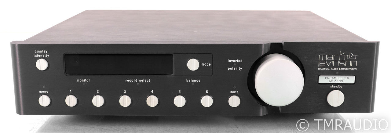 Mark Levinson No. 380S Stereo Preamplifier; Remote; 380-S