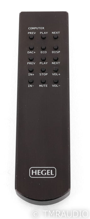 Hegel Rost Stereo Integrated Amplifier; Network Streamer; DAC; White; Remote