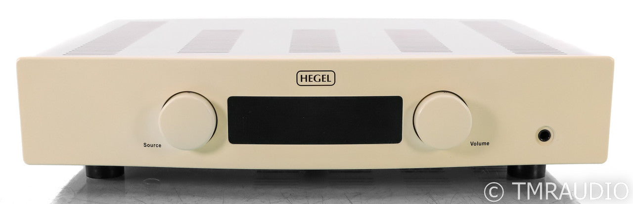 Hegel Rost Stereo Integrated Amplifier; Network Streamer; DAC; White; Remote