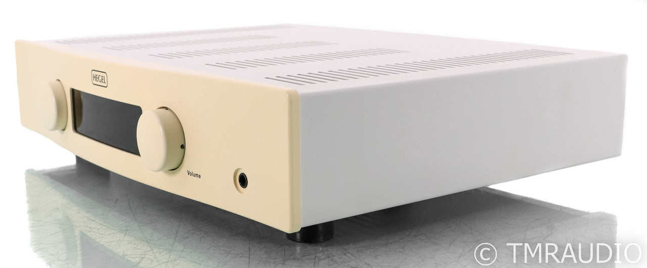Hegel Rost Stereo Integrated Amplifier; Network Streamer; DAC; White; Remote