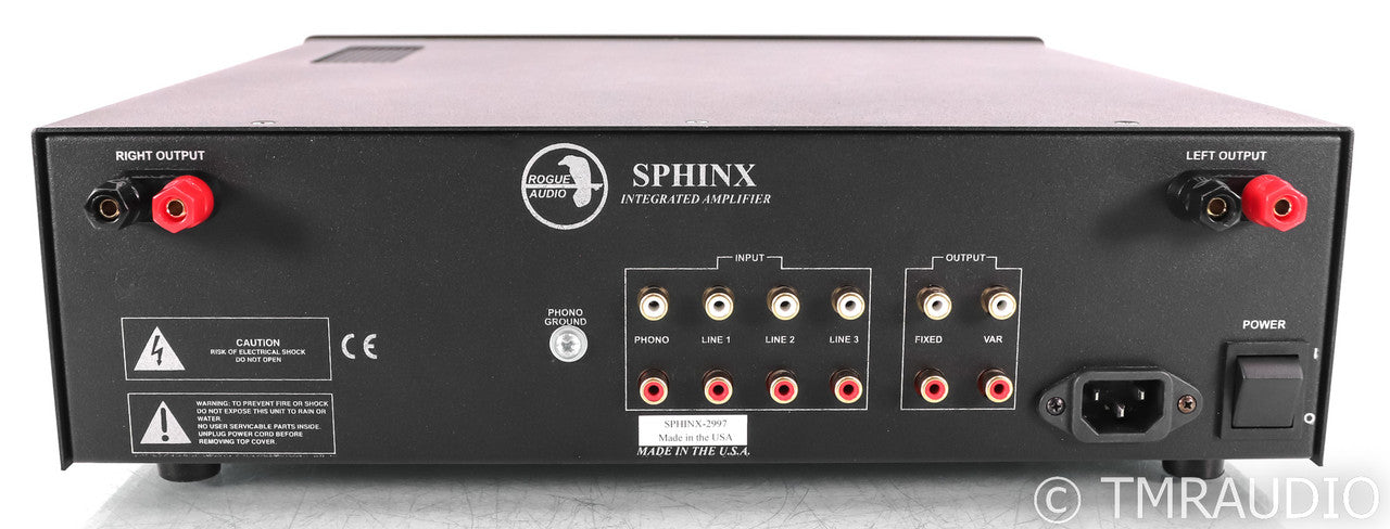 Rogue Audio Sphinx V3 Stereo Tube Hybrid Integrated Amplifier; V-3; Remote