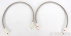 Tara Labs RSC Reference RCA Cables; 1m Pair