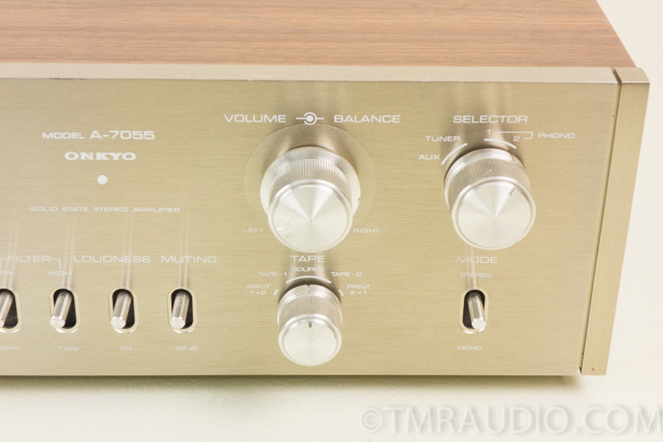 Onkyo A-7055 Vintage Stereo Integrated Amplifier