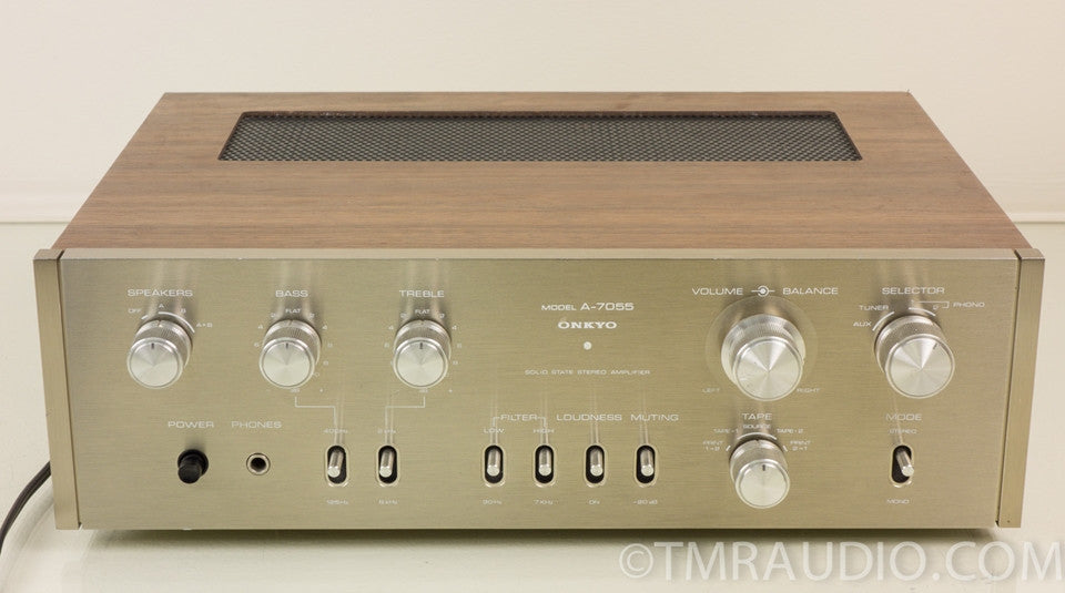 Onkyo A-7055 Vintage Stereo Integrated Amplifier