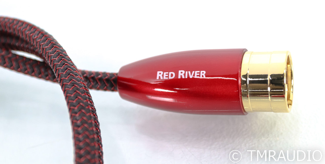 AudioQuest Red River XLR Cables; 1.5m Pair Balanced Interconnects