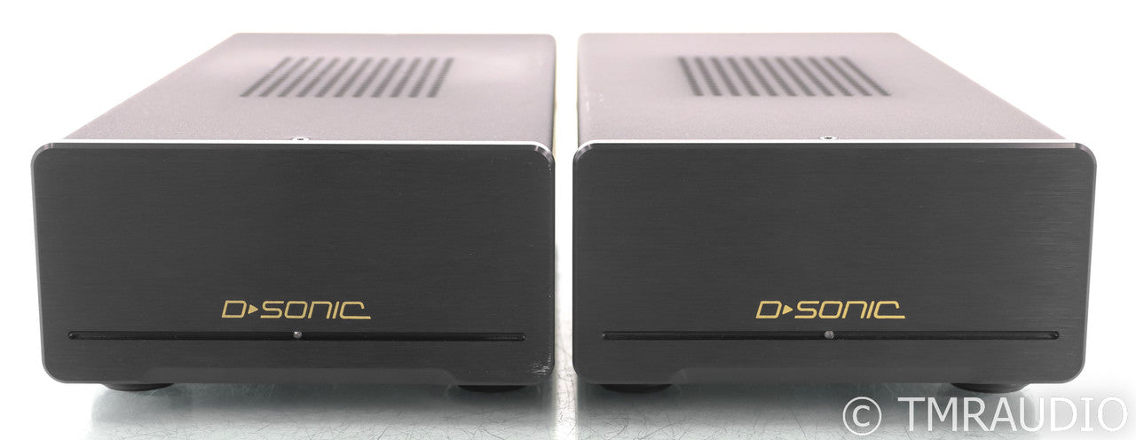 D-Sonic M3-1500M Mono Power Amplifiers; Black Pair; M31500M