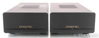 D-Sonic M3-1500M Mono Power Amplifiers; Black Pair; M31500M